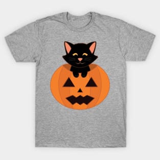 pumpkin kitty 2 T-Shirt